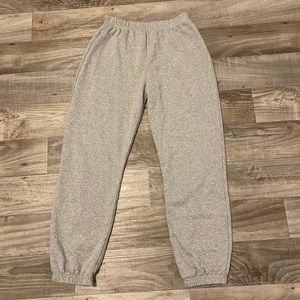 Light grey basic sweatpants